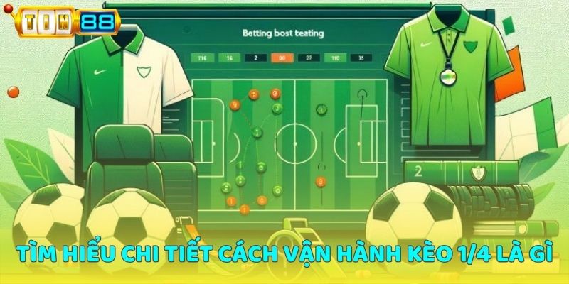 Tìm hiểu chi tiết cách vận hành kèo 1/4 là gì